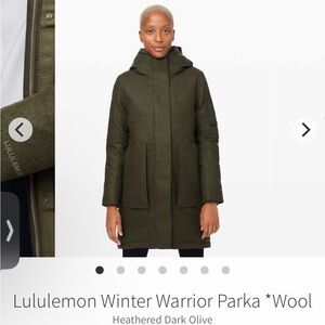 Lululemon winter warrior jacket